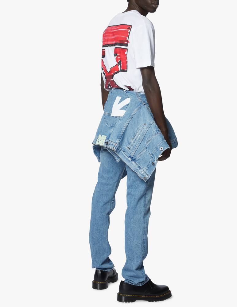 rinascente Off-White Maglietta girocollo slim marker