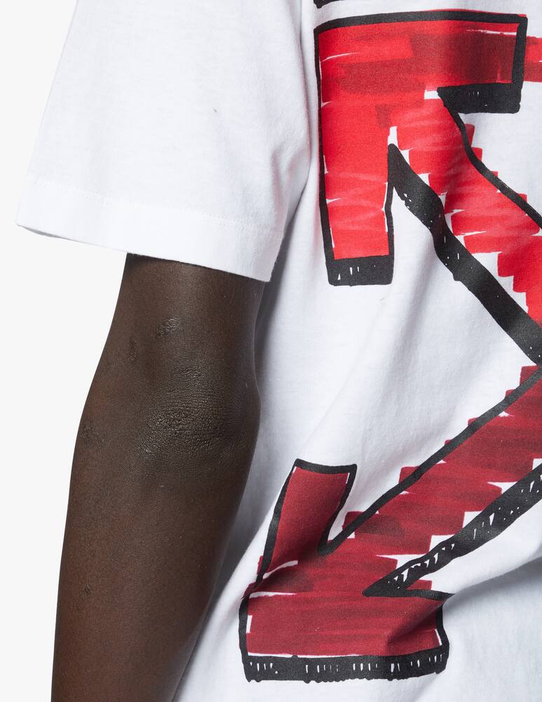 rinascente Off-White Maglietta girocollo slim marker