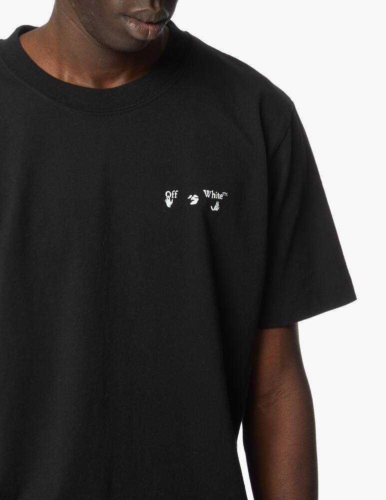 rinascente Off-White Maglietta girocollo slim off white logo