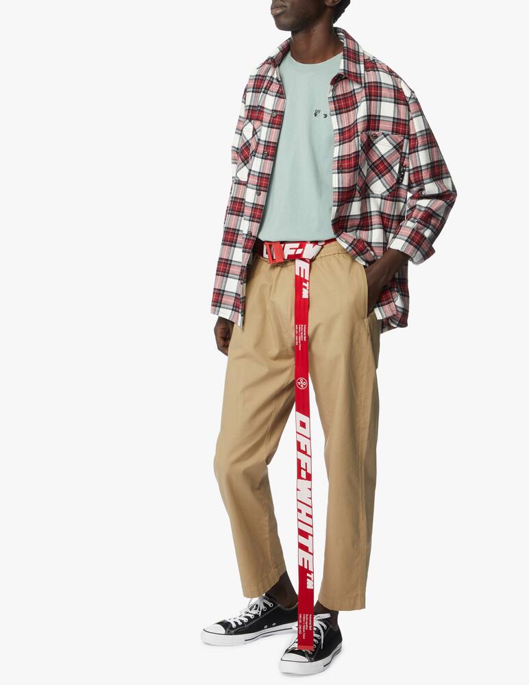 rinascente Off-White Maglietta girocollo slim off white logo