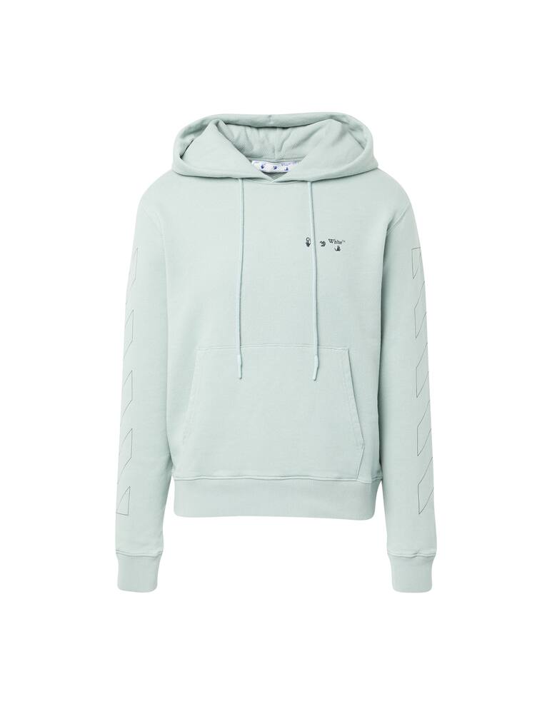 rinascente Off-White Embroidered-logo drawstring hoodie