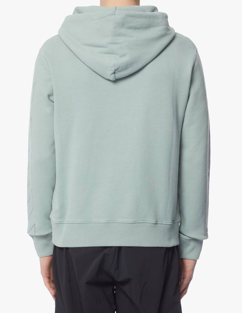 rinascente Off-White Embroidered-logo drawstring hoodie