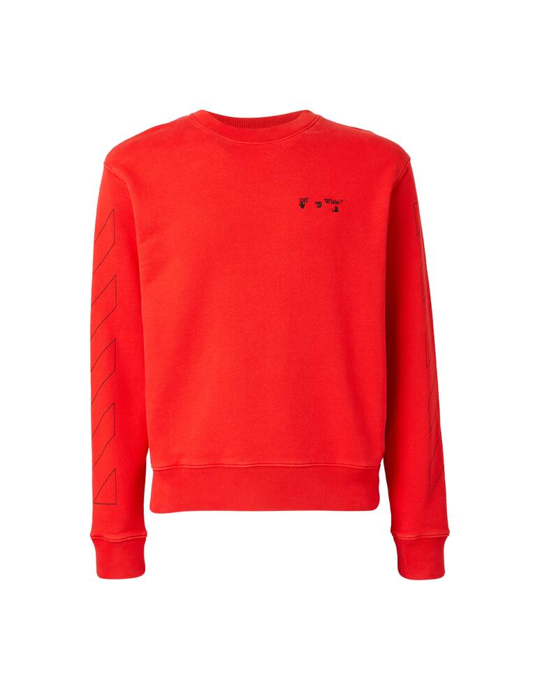 rinascente Off-White Diagonal off white logo slim sweatshirt