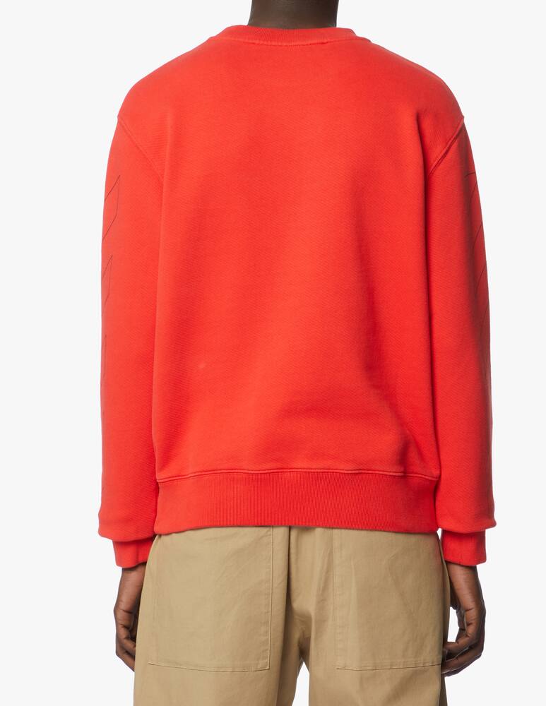 rinascente Off-White Diagonal off white logo slim sweatshirt