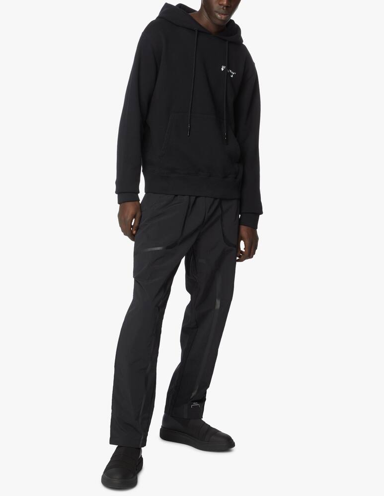 rinascente Off-White Felpa con cappuccio slim off white logo
