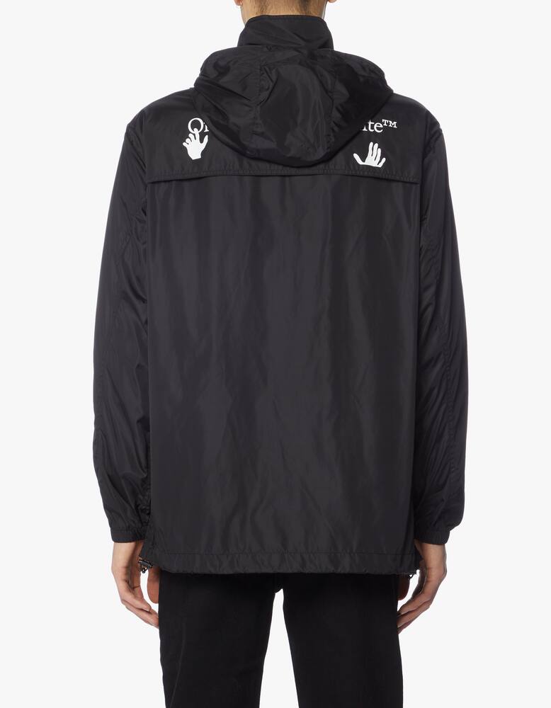 rinascente Off-White Giacca antivento logo off white 