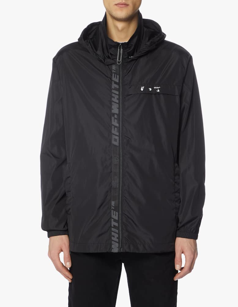 rinascente Off-White Giacca antivento logo off white 