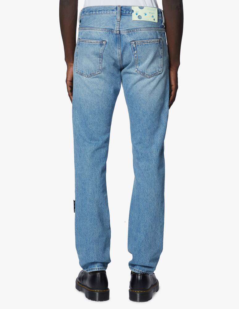 rinascente Off-White Jeans slim cut here