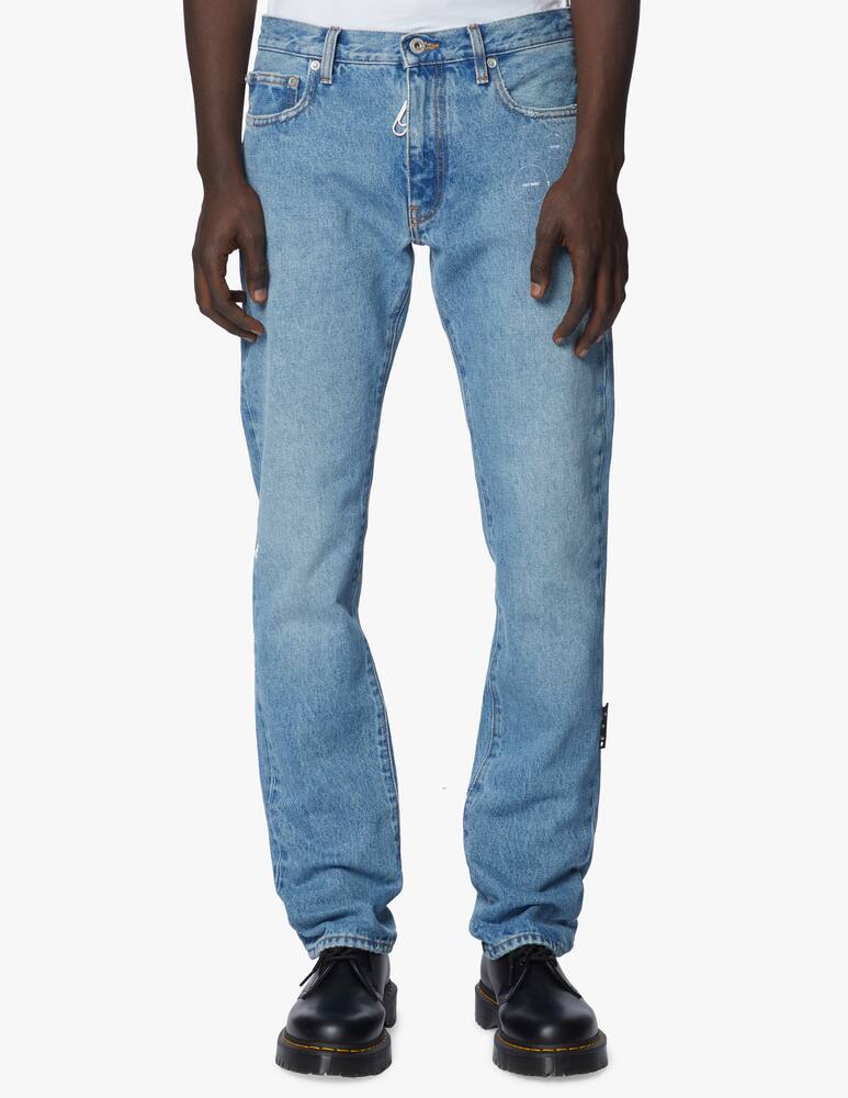 rinascente Off-White Jeans slim cut here