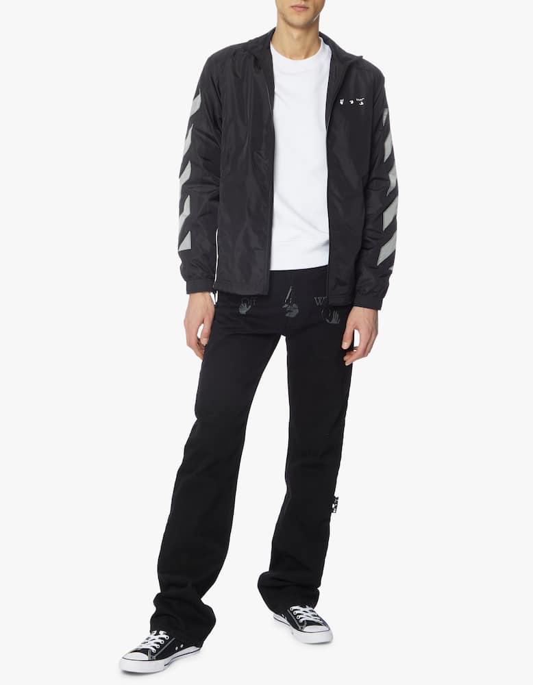 rinascente Off-White Felpa tracktop diagonal 