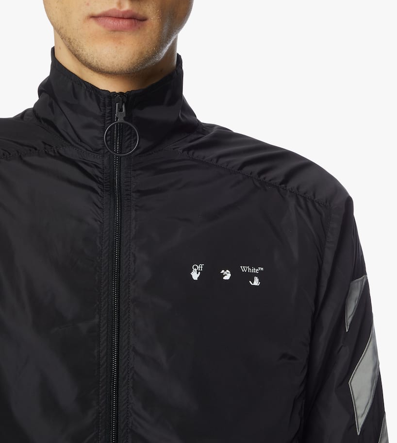 rinascente Off-White Felpa tracktop diagonal 