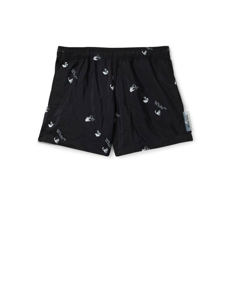 rinascente Off-White Off white allover swimshorts