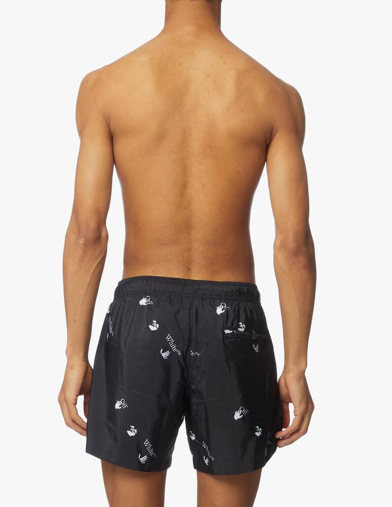 rinascente Off-White Off white allover swimshorts
