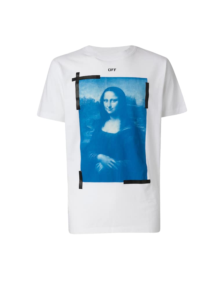 rinascente Off-White Maglietta girocollo slim monalisa