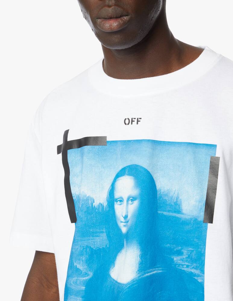 rinascente Off-White Maglietta girocollo slim monalisa