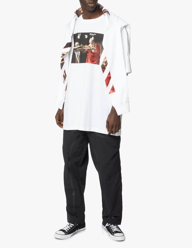 rinascente Off-White Maglietta girocollo over caravaggio