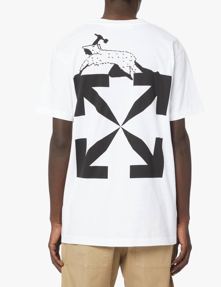 rinascente Off-White Maglietta girocollo slim world caterpilla