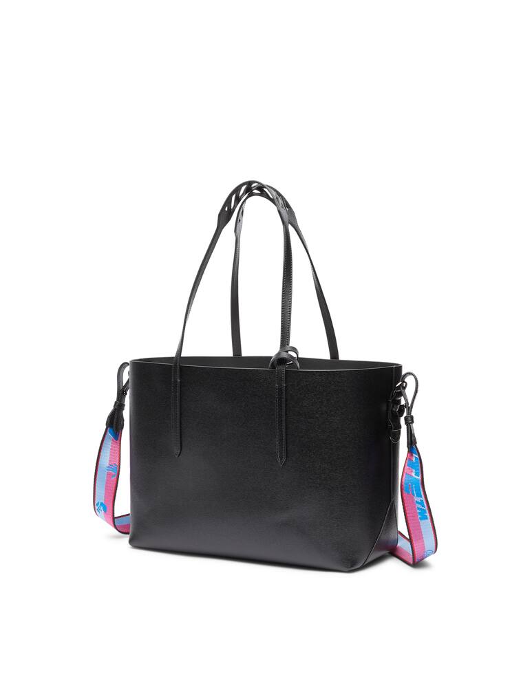 rinascente Off-White Diagonal Stripe Binder tote bag