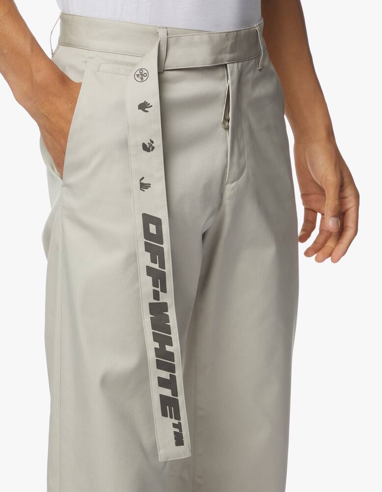 rinascente Off-White Pantaloni industrial belt