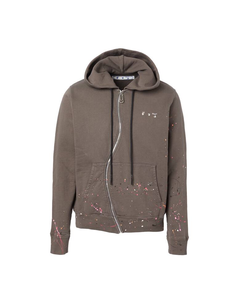 rinascente Off-White Vintage paint twist slim hood