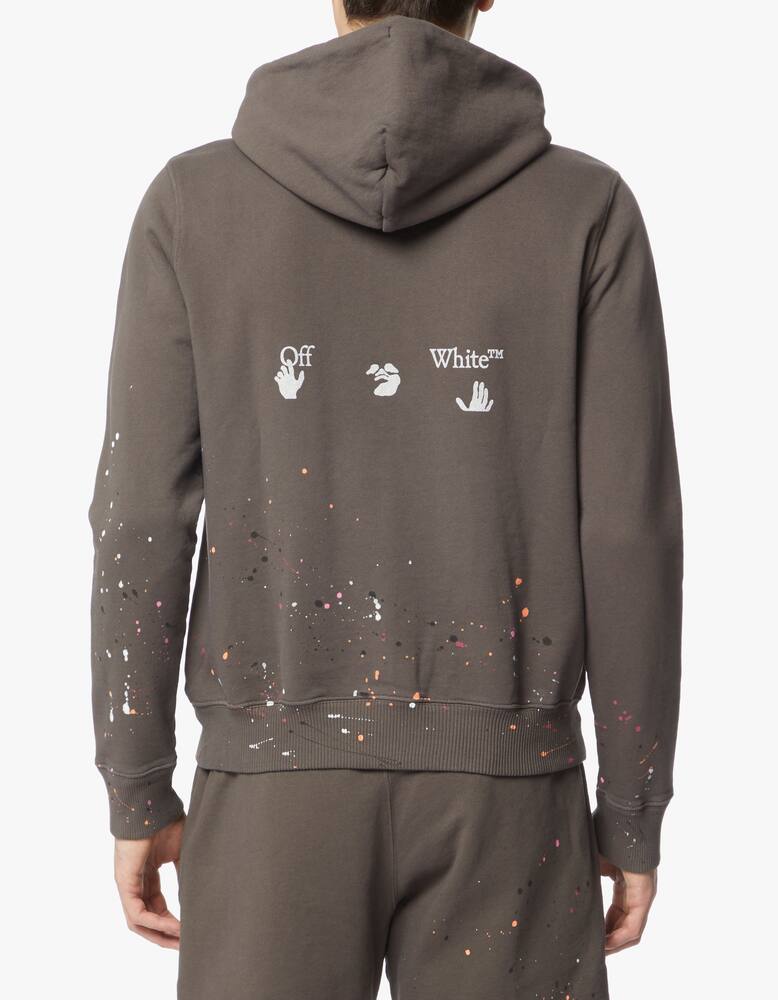 rinascente Off-White Vintage paint twist slim hood