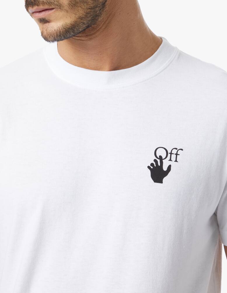 rinascente Off-White Spray marker slim t-shirt