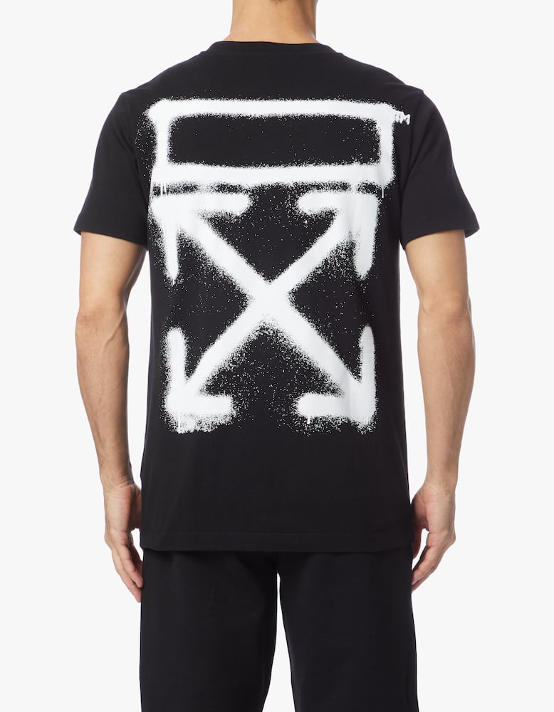 rinascente Off-White Maglietta girocollo slim spray marker