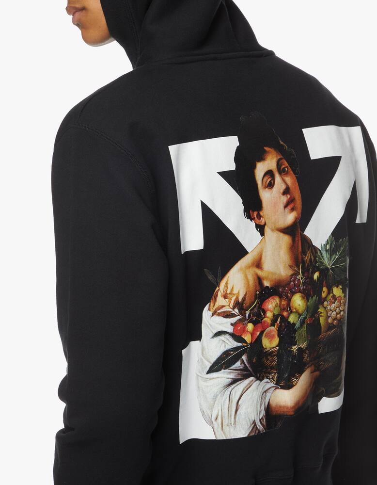 rinascente Off-White Felpa con cappuccio caravaggio boy