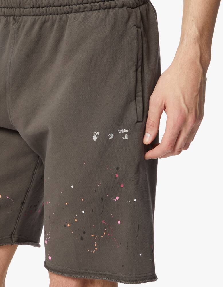 rinascente Off-White Pantaloni corti tuta vintage paint