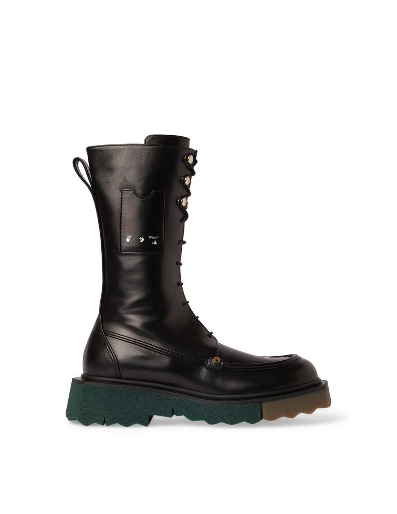 Off-White Leather combat boots - picture 1 Off-White Leather combat boots - picture 1