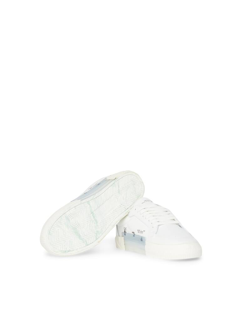 rinascente Off-White Sneaker vulcanized leather low - white