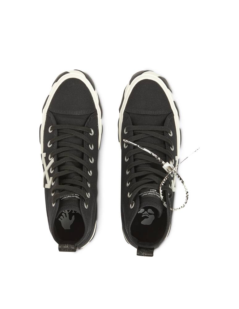 Off-White Sneaker mid top vulcanized - black - picture 3 Off-White Sneaker mid top vulcanized - black - picture 3