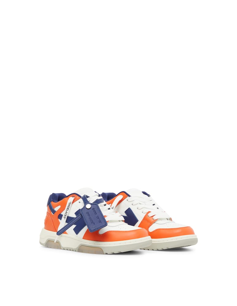 rinascente Off-White Sneakers in pelle Out Of Office - blu