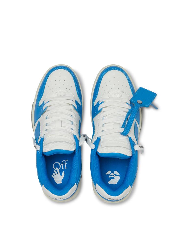 Off-White Leather sneakers Out Of Office - light blue - picture 3 Off-White Leather sneakers Out Of Office - light blue - picture 3