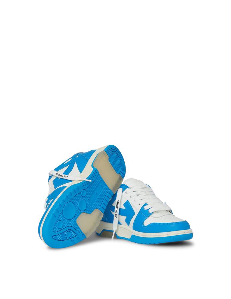 rinascente Off-White Sneakers in pelle Out Of Office - azzurro