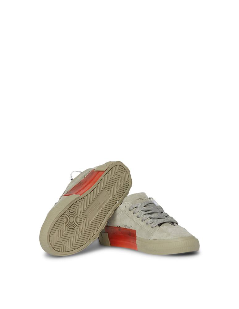 rinascente Off-White Leather sneakers Low Vulcanized