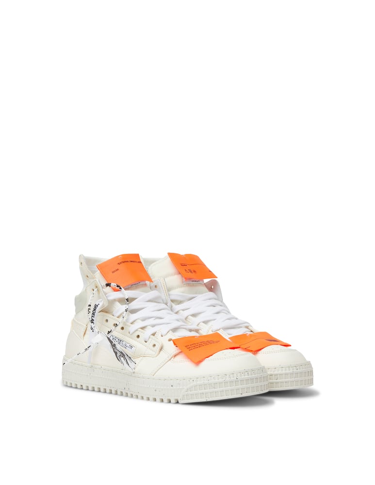 rinascente Off-White Sneakers alte off court in ecopelle - multicolor