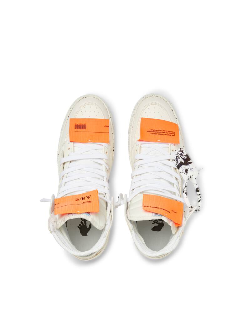 rinascente Off-White Sneakers alte off court in ecopelle - multicolor