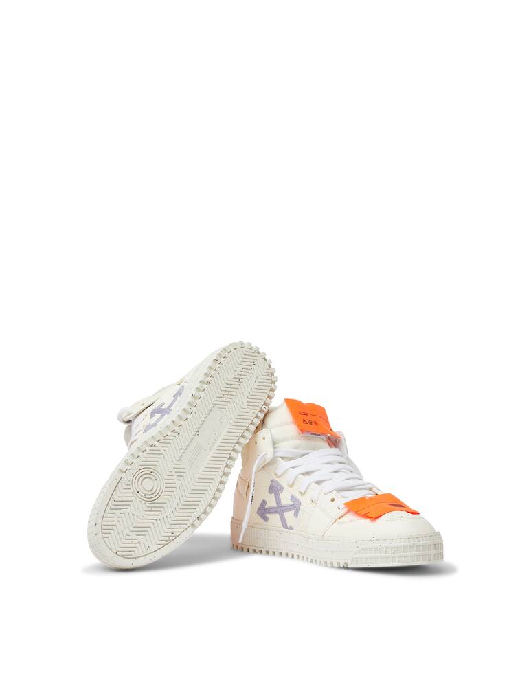 rinascente Off-White Sneakers alte off court in ecopelle - multicolor