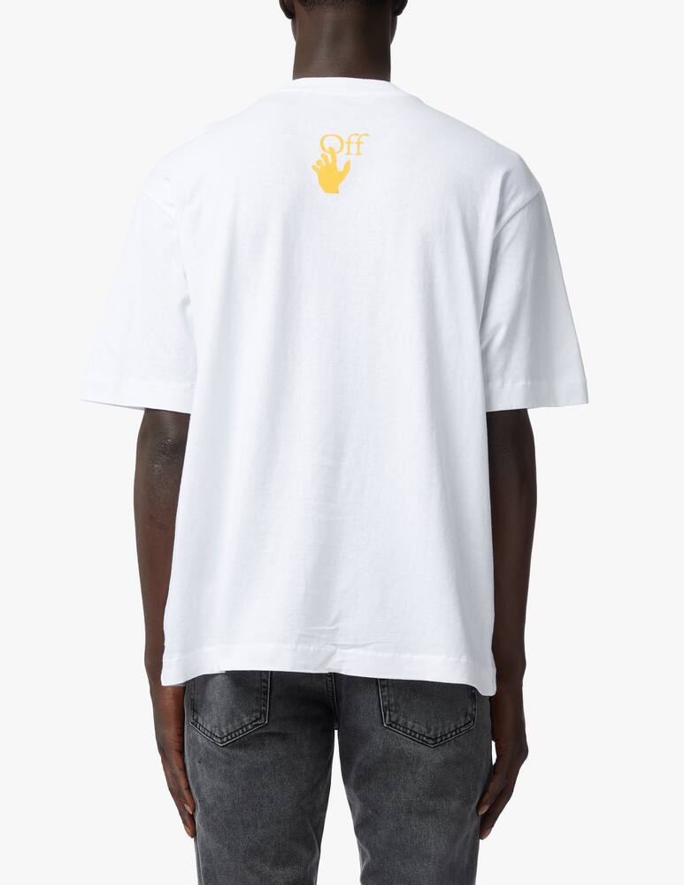 rinascente Off-White T-shirt caravaggio skate over - white