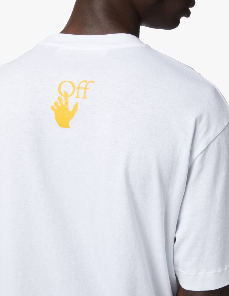 rinascente Off-White T-shirt caravaggio skate over - white