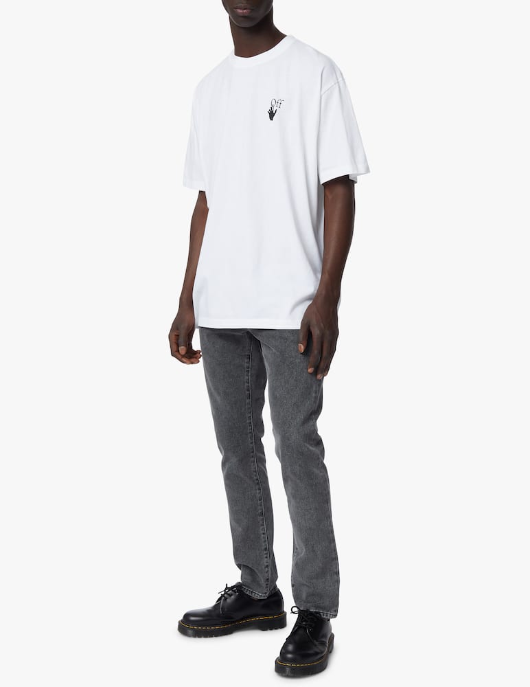 rinascente Off-White T-shirt degrade arrow - white