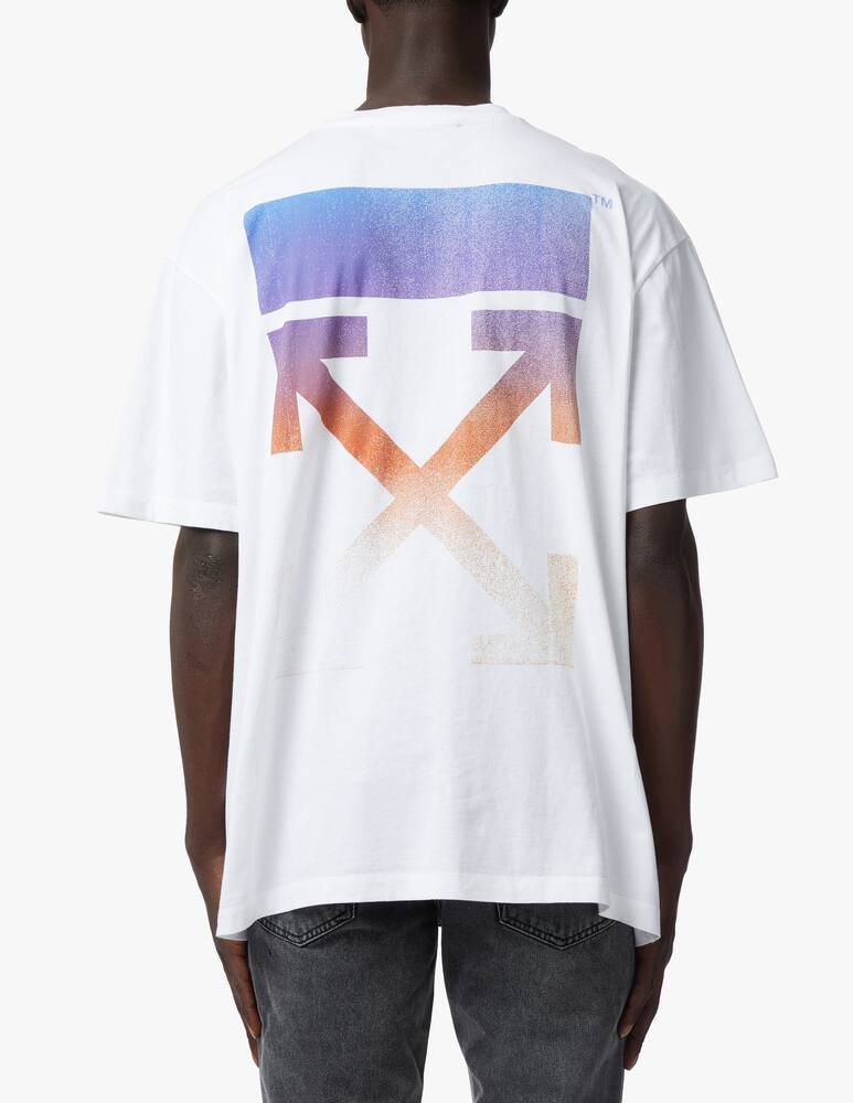 rinascente Off-White T-shirt degrade arrow - white
