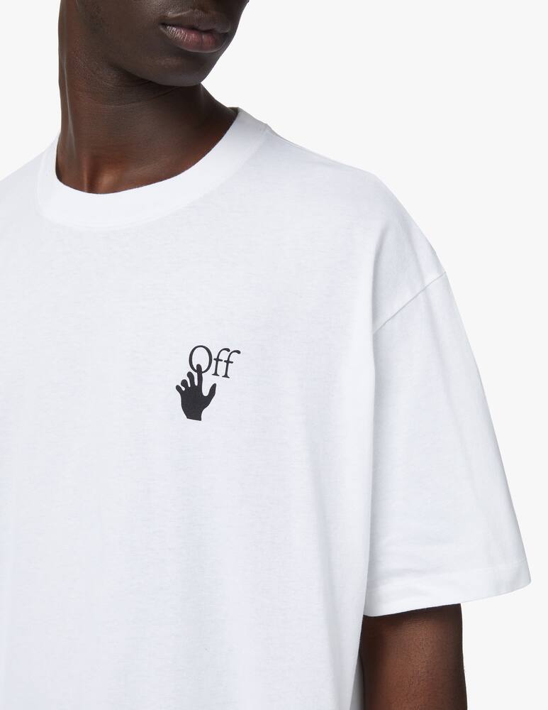 rinascente Off-White T-shirt degrade arrow - white