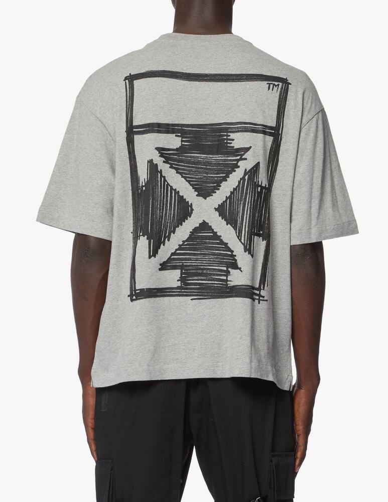 rinascente Off-White Maglietta girocollo negative mark