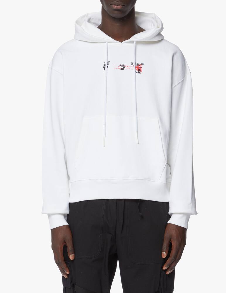 rinascente Off-White Felpa con cappuccio over arrow