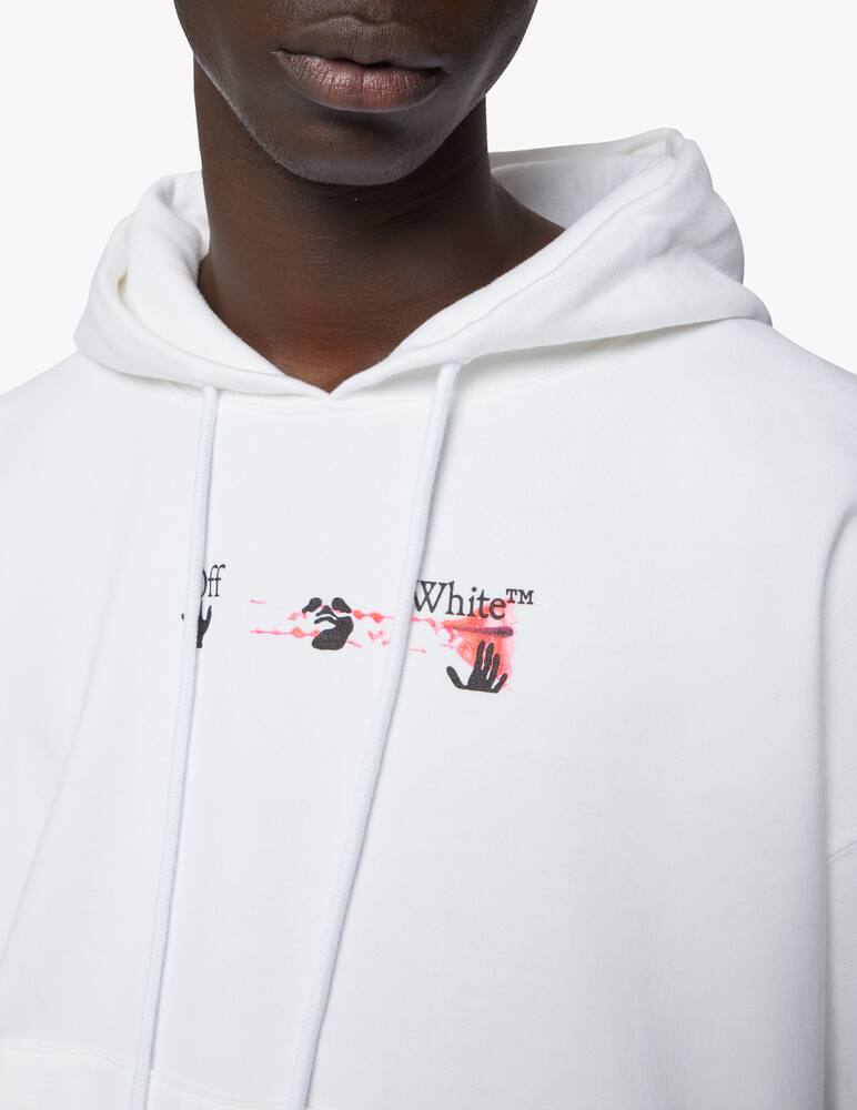 rinascente Off-White Felpa con cappuccio over arrow