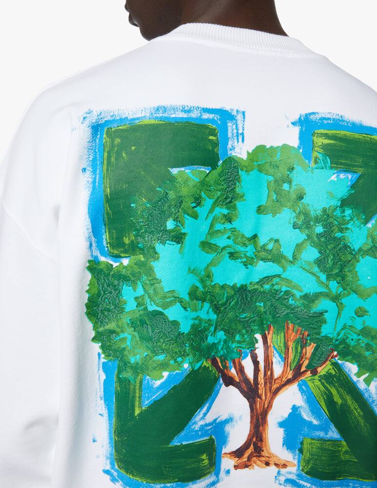rinascente Off-White Arrow tree sweatshirt