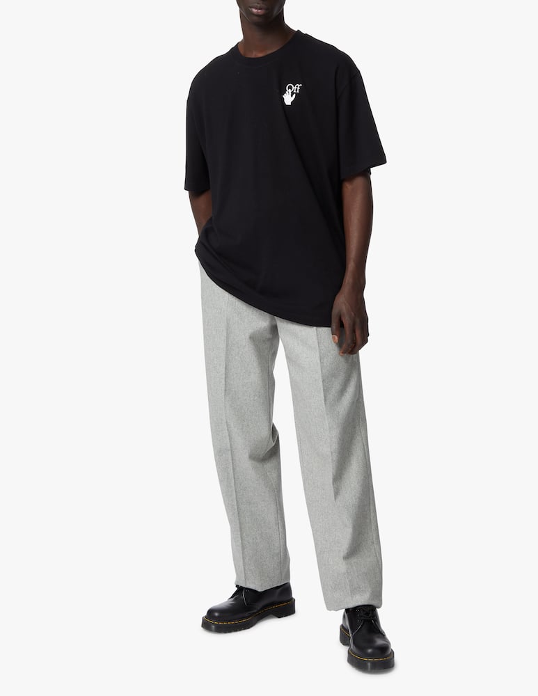 rinascente Off-White T-shirt degrade arrow - black