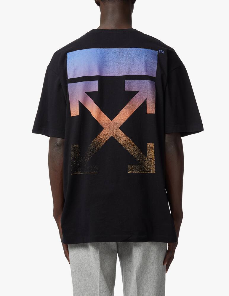 rinascente Off-White T-shirt degrade arrow - black